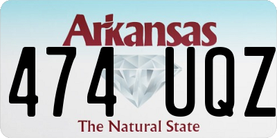 AR license plate 474UQZ