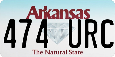 AR license plate 474URC