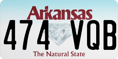 AR license plate 474VQB