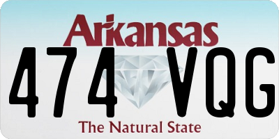 AR license plate 474VQG