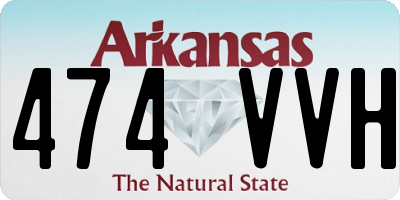 AR license plate 474VVH
