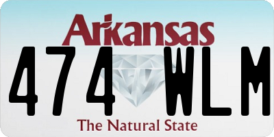 AR license plate 474WLM