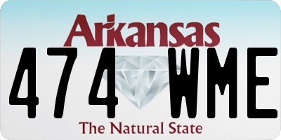 AR license plate 474WME