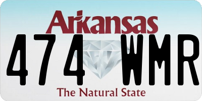AR license plate 474WMR