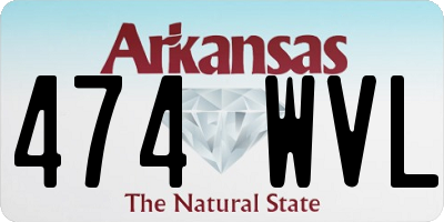 AR license plate 474WVL