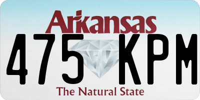 AR license plate 475KPM