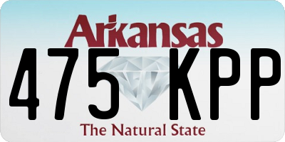 AR license plate 475KPP