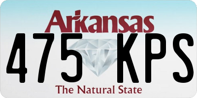 AR license plate 475KPS