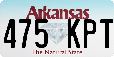 AR license plate 475KPT