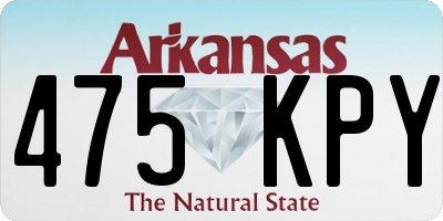 AR license plate 475KPY