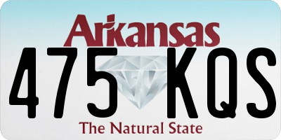 AR license plate 475KQS