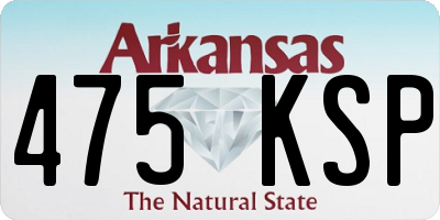 AR license plate 475KSP