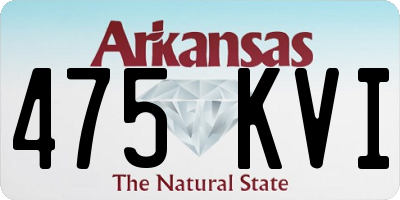 AR license plate 475KVI