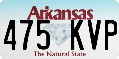AR license plate 475KVP
