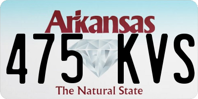 AR license plate 475KVS