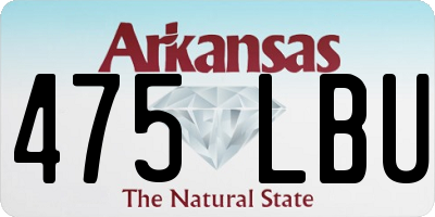 AR license plate 475LBU