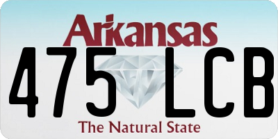 AR license plate 475LCB