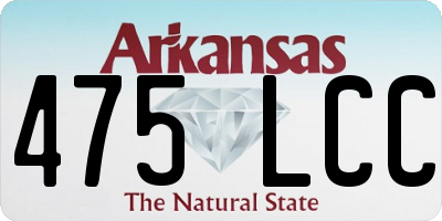 AR license plate 475LCC