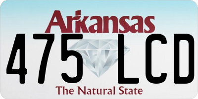 AR license plate 475LCD