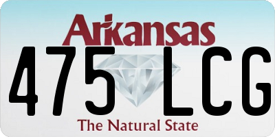 AR license plate 475LCG