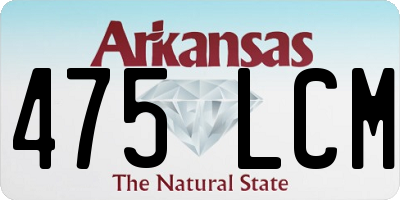AR license plate 475LCM
