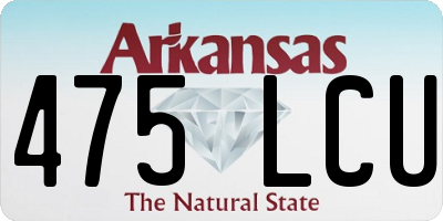 AR license plate 475LCU