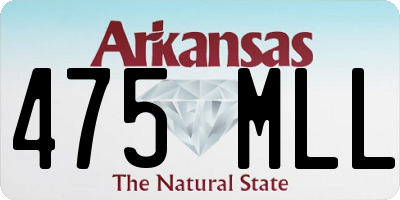 AR license plate 475MLL