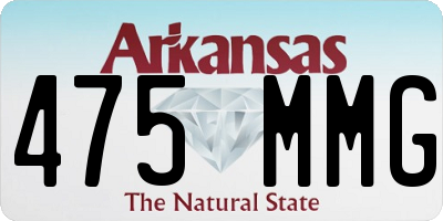 AR license plate 475MMG