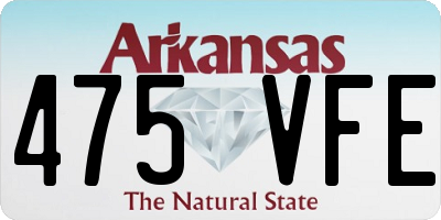 AR license plate 475VFE