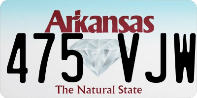 AR license plate 475VJW