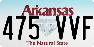 AR license plate 475VVF