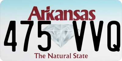 AR license plate 475VVQ