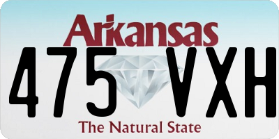 AR license plate 475VXH