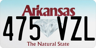 AR license plate 475VZL