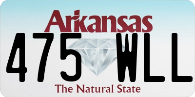 AR license plate 475WLL