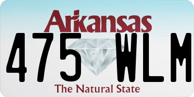 AR license plate 475WLM