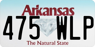 AR license plate 475WLP
