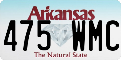 AR license plate 475WMC