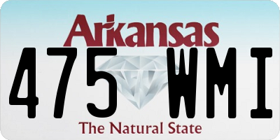 AR license plate 475WMI