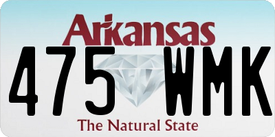 AR license plate 475WMK