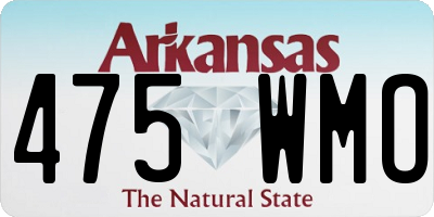 AR license plate 475WMO