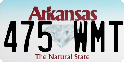 AR license plate 475WMT