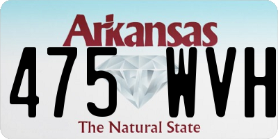 AR license plate 475WVH