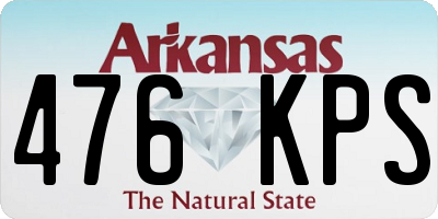 AR license plate 476KPS