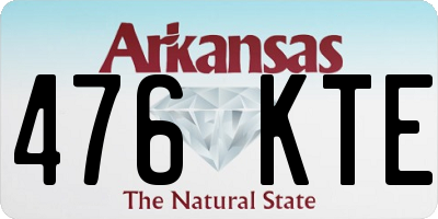 AR license plate 476KTE