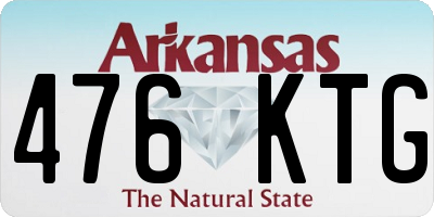 AR license plate 476KTG