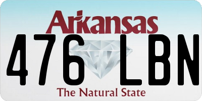 AR license plate 476LBN