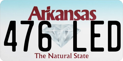 AR license plate 476LED