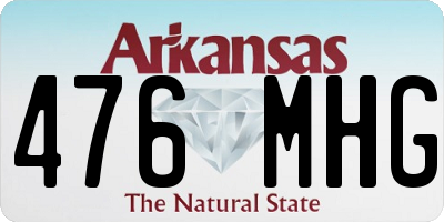 AR license plate 476MHG