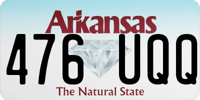 AR license plate 476UQQ
